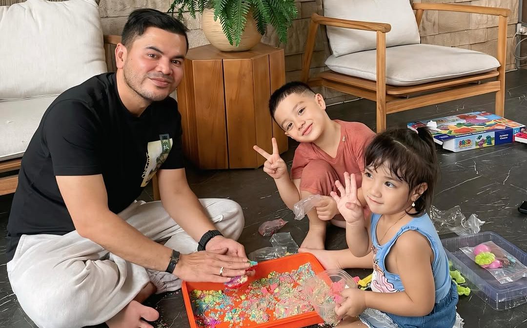 Haldy Sabri dan anak-anak Irish Bella
