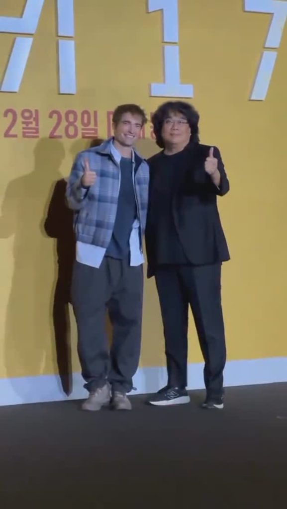 Robert Pattinson dan Bong Joon Ho