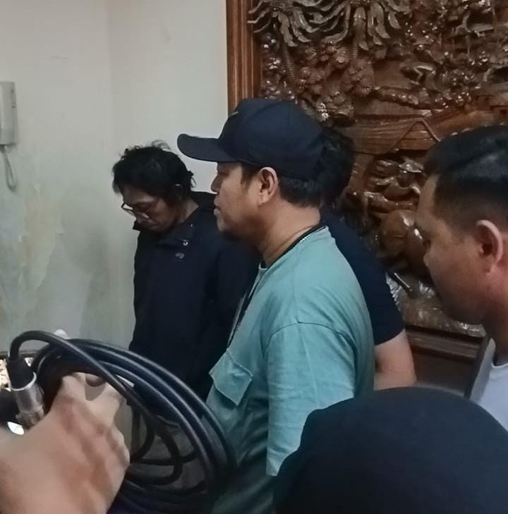 Nanang Gimbal pembunuh Sandy Permana berhasil dicokok polisi. [Indopop] 