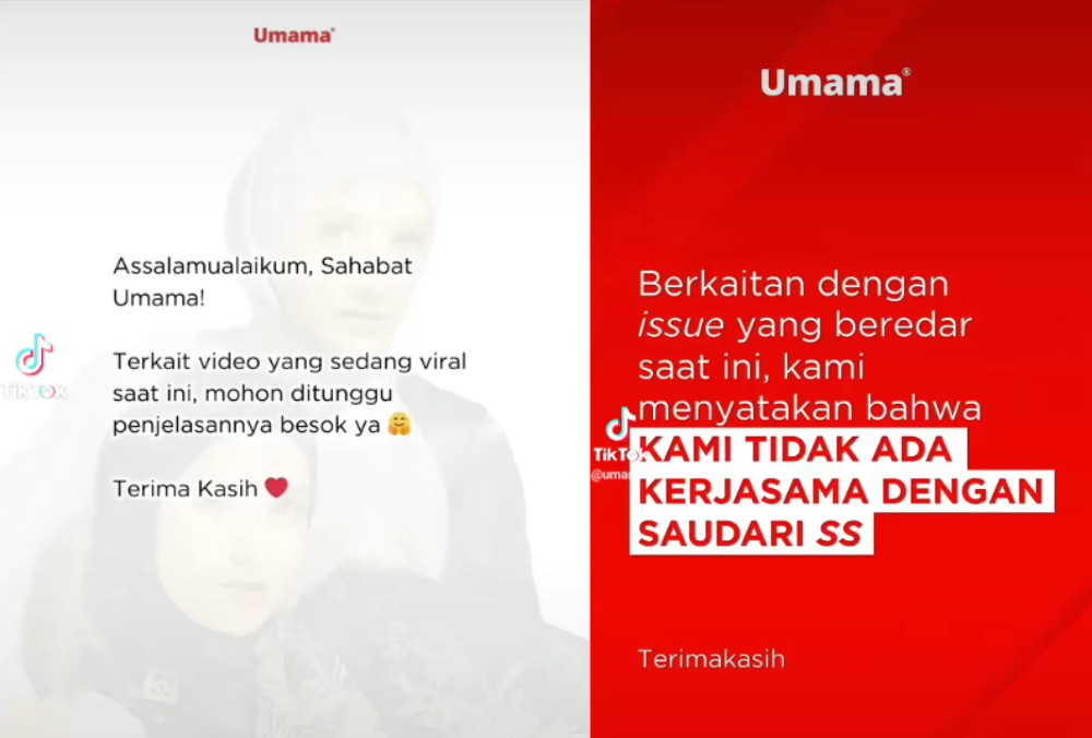Brand Umama tak kerjasama dengan Shella Saukia