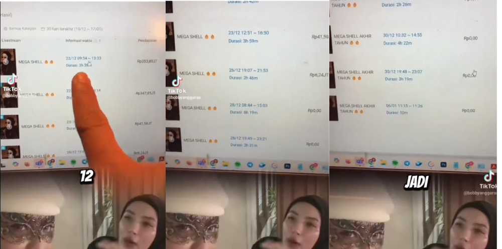 penjualan Shella Saukia drop