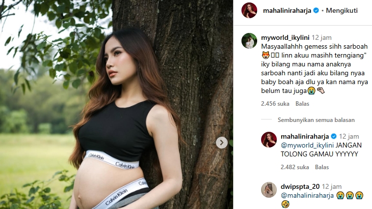 Mahalini Tolak Usulan Nama Anak dari Rizky Febian