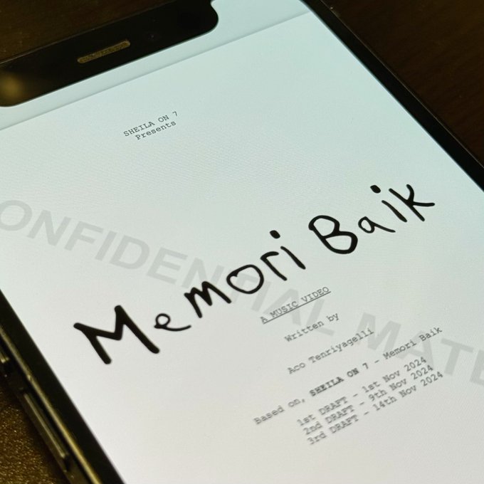 naskah videoklip Memori Baik