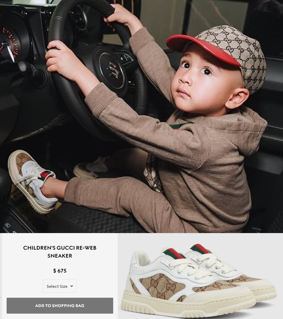 Outfit Serba Gucci Rayyanza [Instagram/Gucci.com]