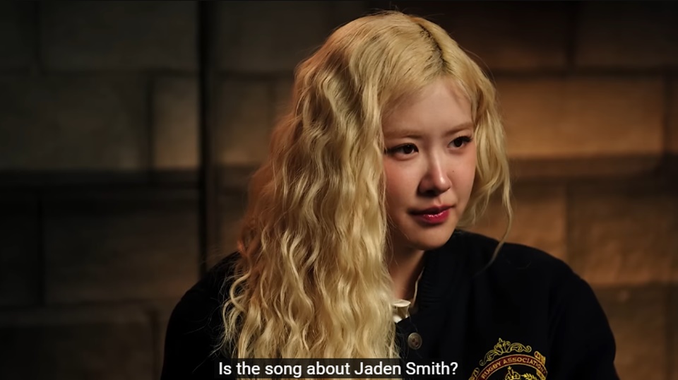 Rose BLACKPINK Ungkap Fakta Soal Isu Hubungannya Dengan Jaden Smith [YouTube]