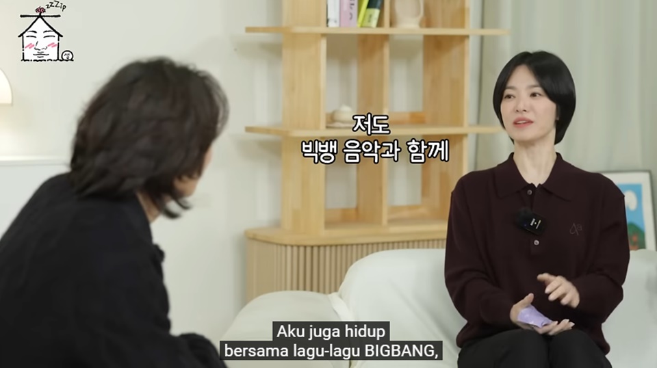 Song Hye Kyo Ungkap Kecintaan Pada Lagu-lagu BIGBANG [YouTUbe]