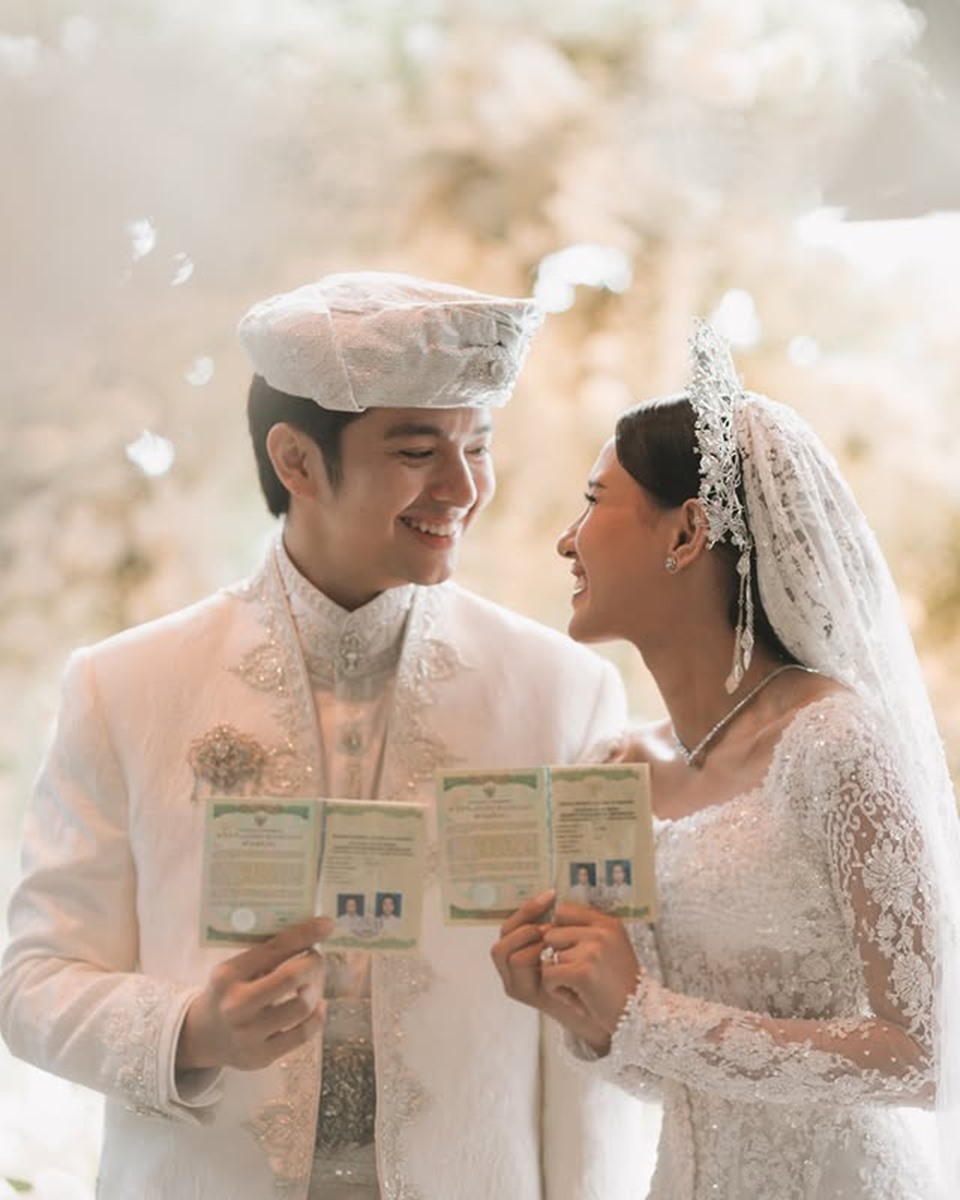 Angga Yunanda dan Shenina Cinnamon menikah [instagram]