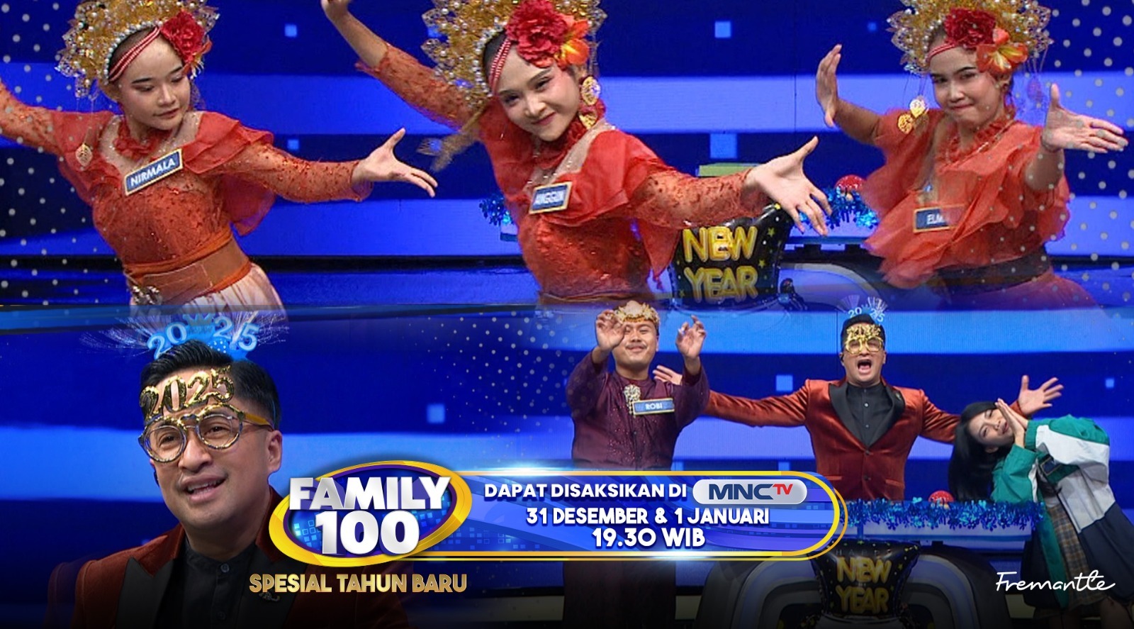 Family 100 setiap hari pukul 19.30 WIB hanya di MNCTV dan RCTI+. (MNCTV)