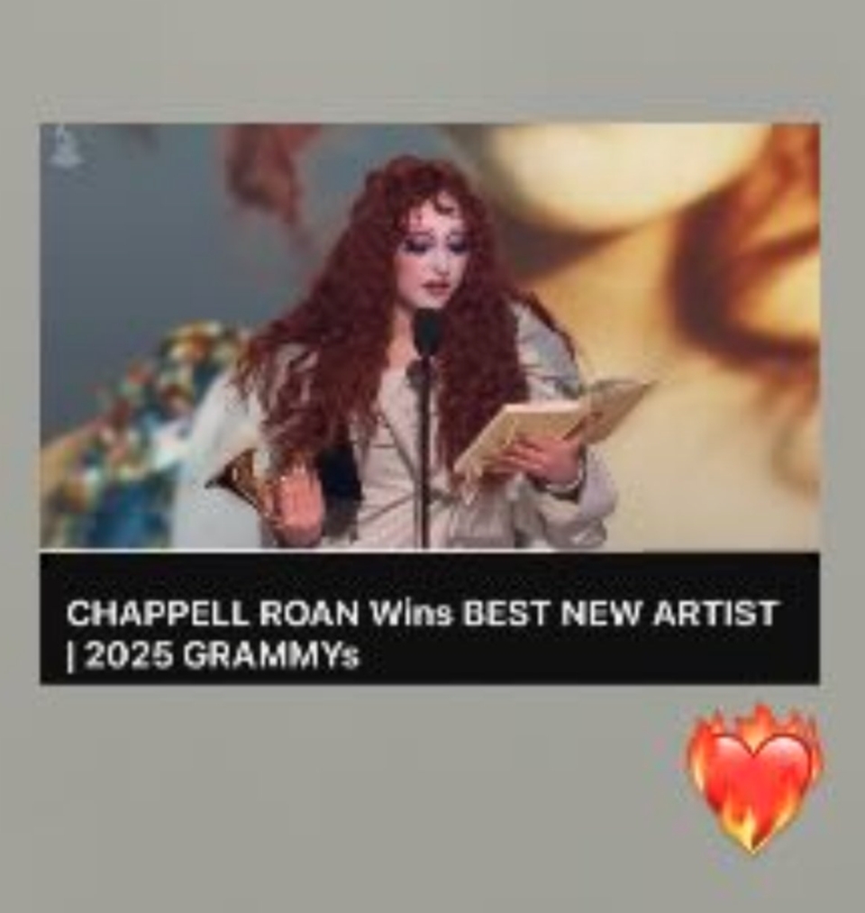 Hanni NewJeans Posting Pidato Chappell Roan di Grammy Awards [Instagram]