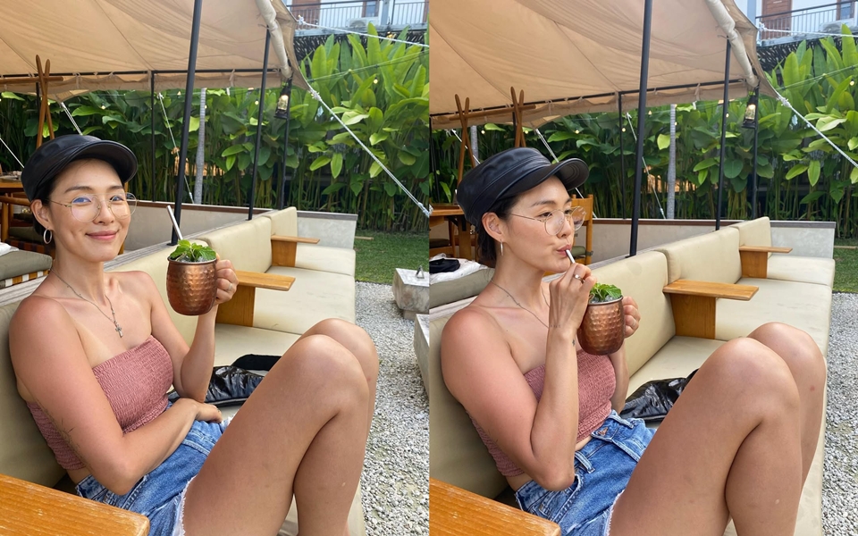 Kahi saat Tinggal di Bali [Instagram]