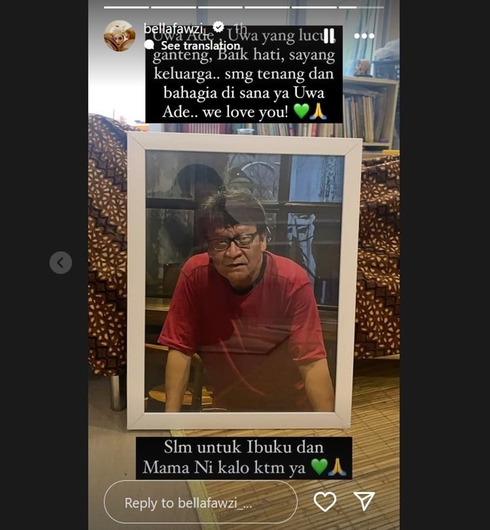 Kakak Ikang Fawzi Meninggal Dunia [Instagram]