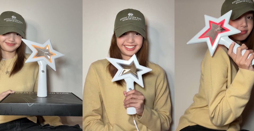 Lisa BLACKPINK Spill Desain Lightstick Baru