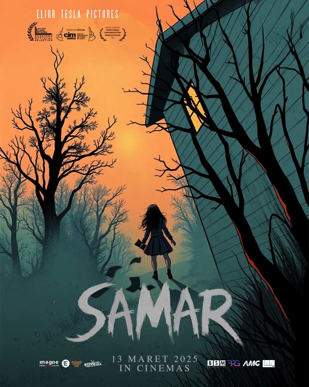 Film horor Samar: Ilmira Nirmala. (Elior Tesla Pictures)
