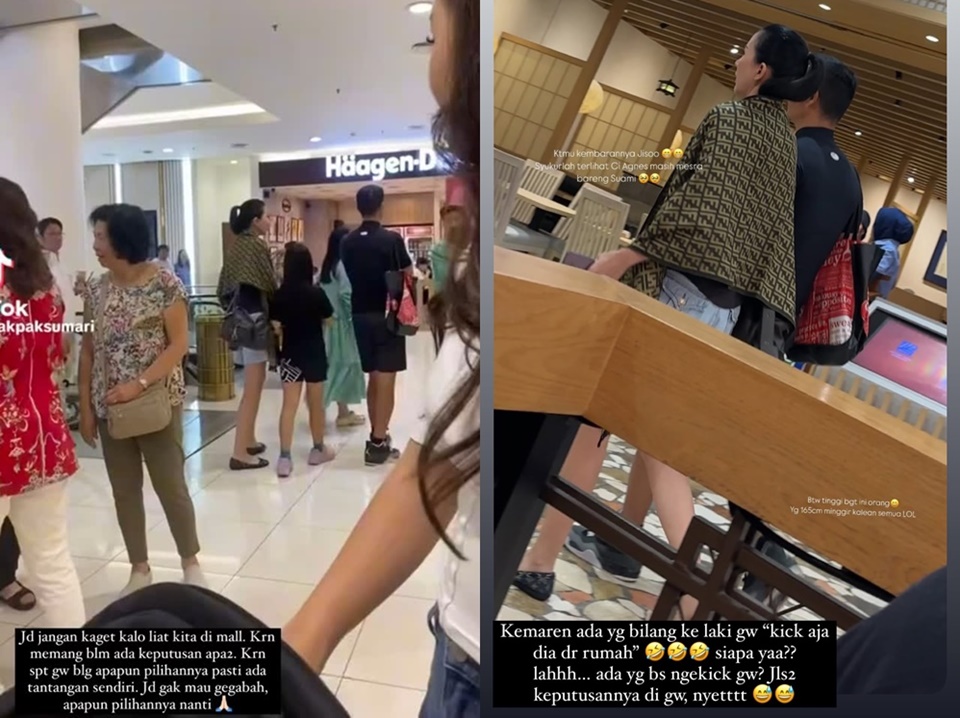 Agnes Jennifer Buka Suara Usai Terciduk Mesra Lagi Bareng Suami [Instagram]