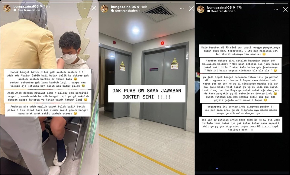 Curhatan Bunga Zainal [instagram]