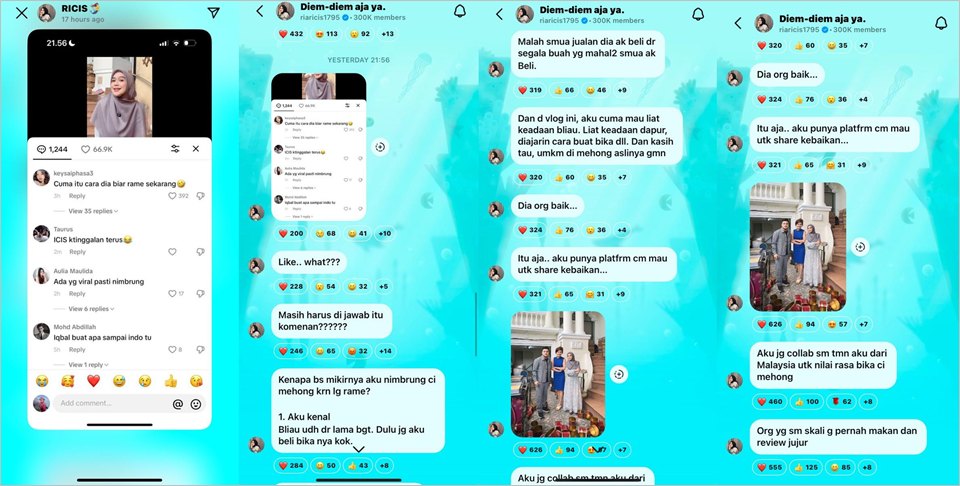 Curhatan Ria Ricis [instagram]