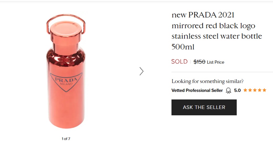 Inul Daratista Pakai Tumbler Branded dari Prada [1stdibs.com]