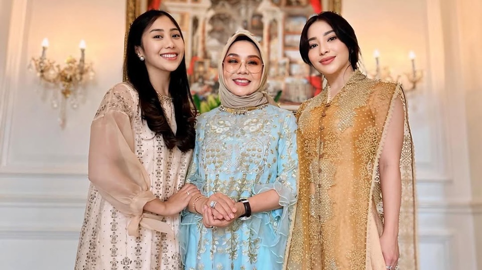 Nikita Willy Bareng Ibu dan Adik [Instagram]