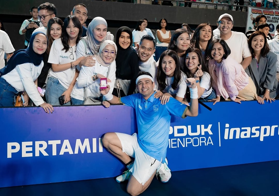 Raffi Ahmad Langsung Kerja Lagi Usai Tanding Tenis Sampai Tengah Malam [Instagram]