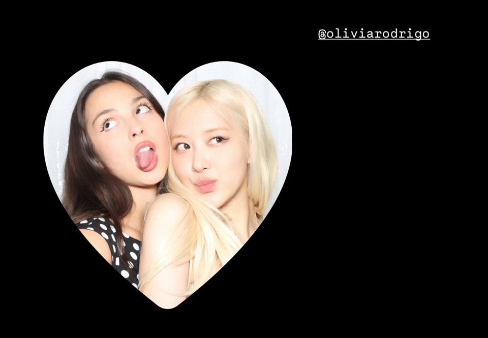 Rose BLACKPINK Ucap Selamat Ulang Tahun ke Olivia Rodrido [Instagram]