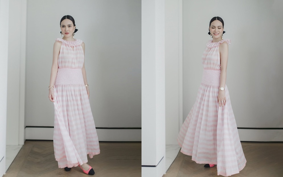 Shandy Aulia Pakai Dress Chanel di Ultah Sang Putri [Instagram]