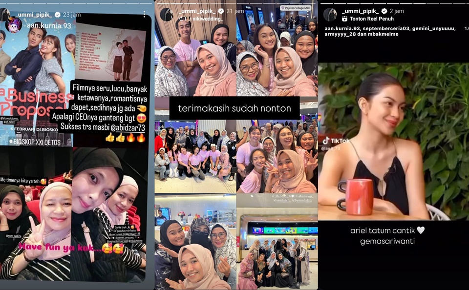 Umi Pipik Dukung Abidzar Al-Ghifari Sang Putra [Instagram]