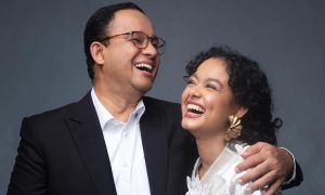 Anies Baswedan dan putrinya. [Instagram]