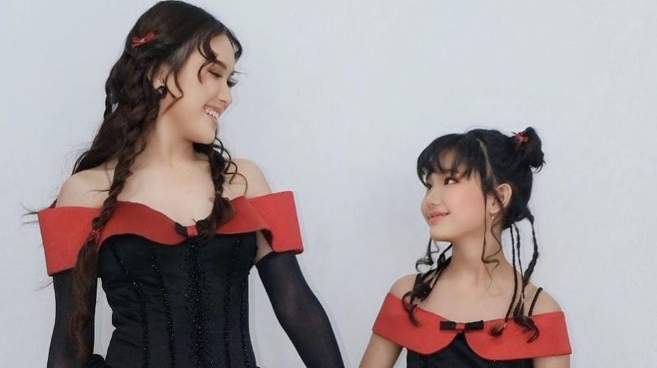 Ayu Ting Ting dan Bilqis Instagram