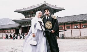 Aurel Hermansyah dan Atta Halilintar di Korea Selatan [Instragram]