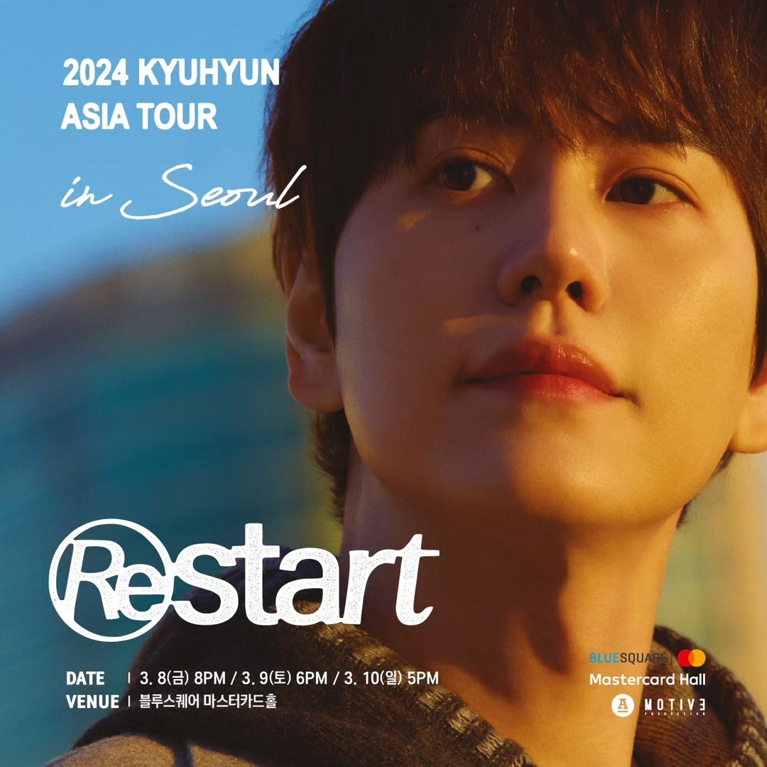 Kyuhyun Asia Tour 2024 Instagram