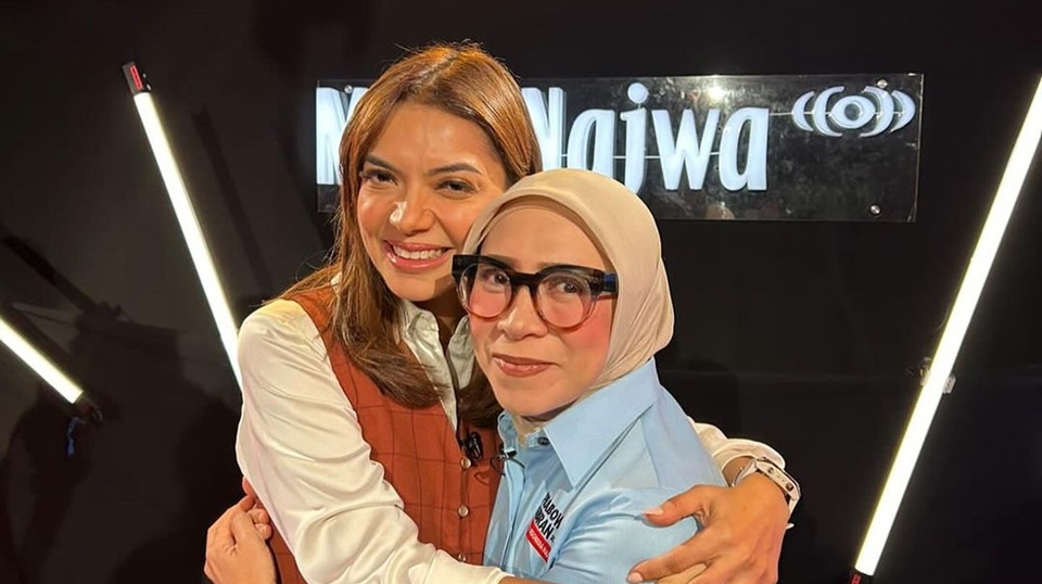 Melly Goeslaw Takut Najwa Shihab Instagram