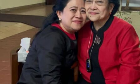Megawati Soekarnoputri bersama Puan Maharani. [Instagram]