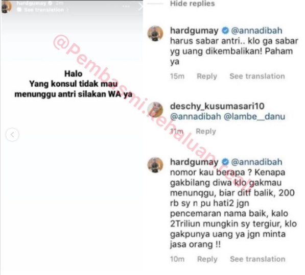 Hard Gumay Gak Terima Dibilang Nipu Perkara Rp200 Ribu