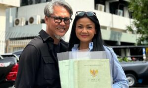 Nirina Zubir dan Suami, Ernest Cokelat