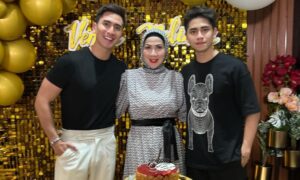 Venna Melinda dan Dua Putranya, Verrell Bramasta dan Athalla Naufal