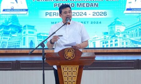 Bobby Nasution Sampaikan Harapan pada Wartawan Medan Menuju Indonesia Emas 2045