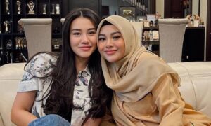 Aaliyah Massaid dan Aurel Hermansyah [Instagram]