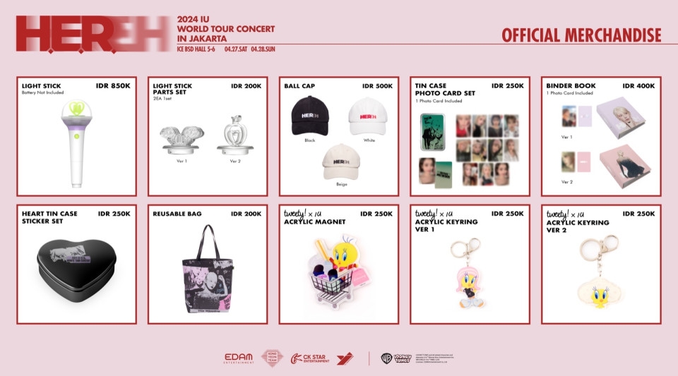 Official Merchandise IU