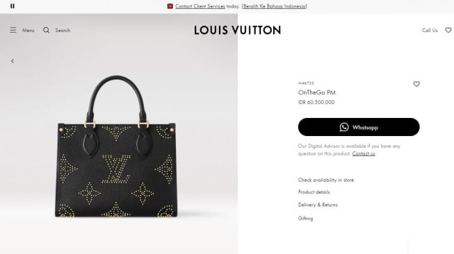 Tas Umi Pipik Louis Vuitton