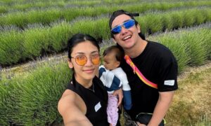 Adipati Dolken bersam istri dan anak Instagram