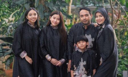 Meisya Siregar bersama suami dan anak-anaknya [Instagram]