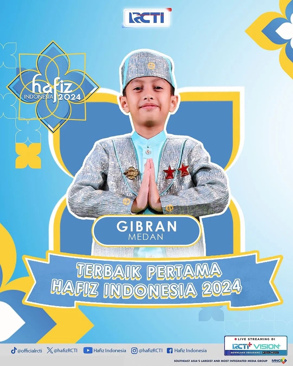 Gibran Juara Hafiz Indonesia 2024