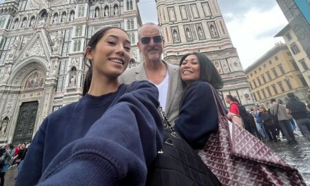 Anggun C Sasmi bersama suami dan anak [Instagram]