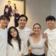 Donna Agnesia bersama Darius Sinathrya dan anak-anak mereka [Instagram]
