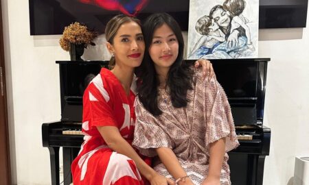 Nadia Mulya dan putrinya Nuala [Instagram]