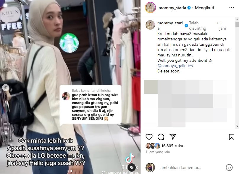 Inara Rusli Klarifikasi Sikap Sombong saat Ketemu Fans