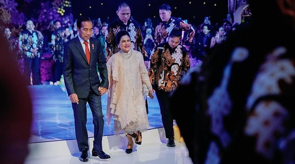Pernikahan Rizky Febian dan Mahalini Dihadiri Presiden Jokowi