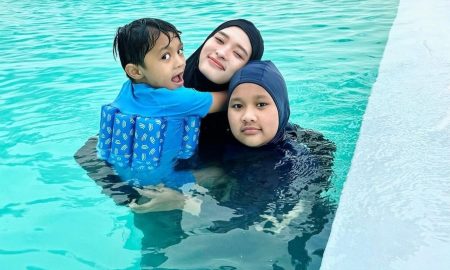 Inara Rusli Liburan bareng Anak-anak di Bandung