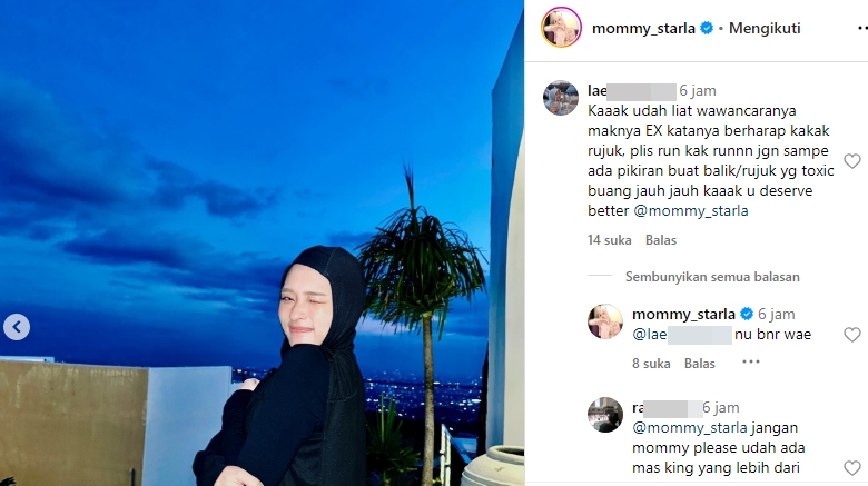 Inara Rusli Ogah Rujuk dengan Virgoun Instagram