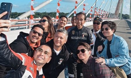 Artis Ikut Resmikan Jembatan Pulau Balang di IKN [Instagram]